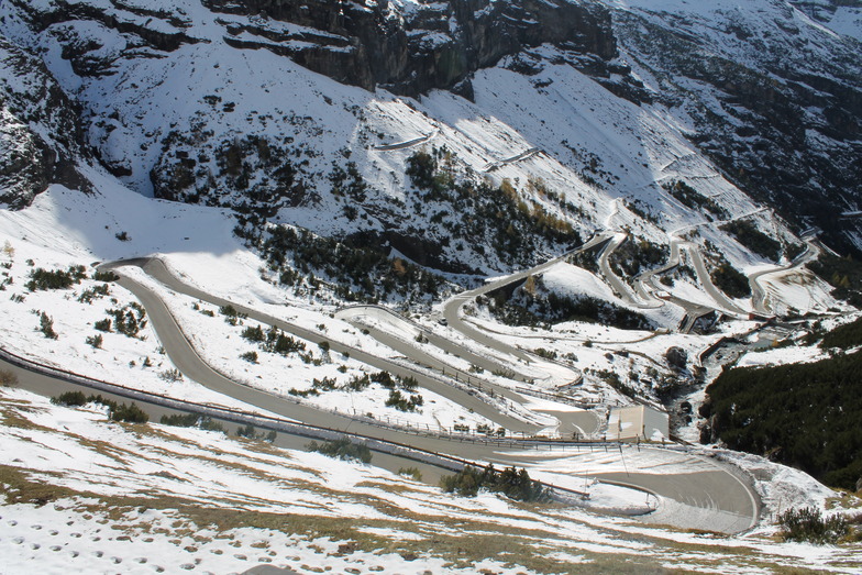 route, Passo Stelvio