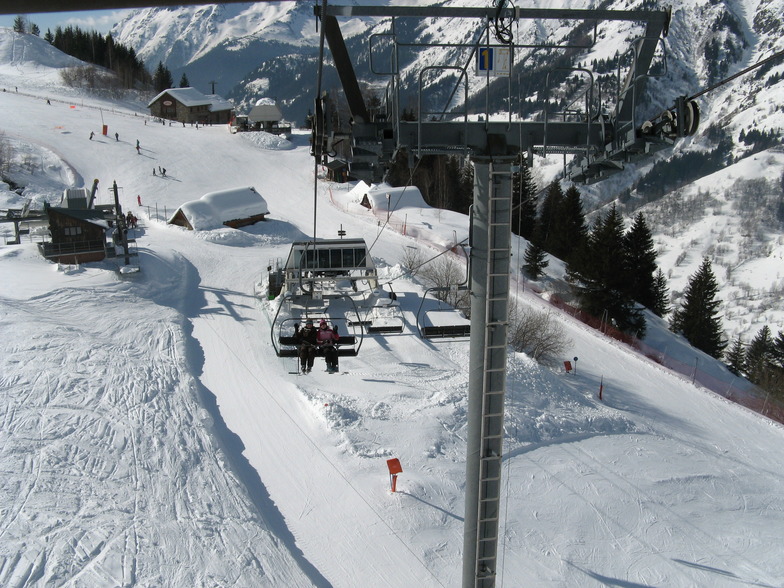 Chairllift from Villard Reculas, Villard-Reculas