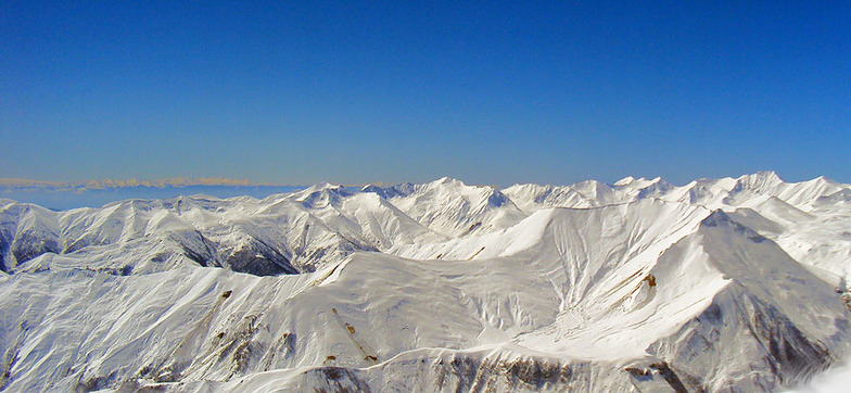 View from Sadzele, Gudauri