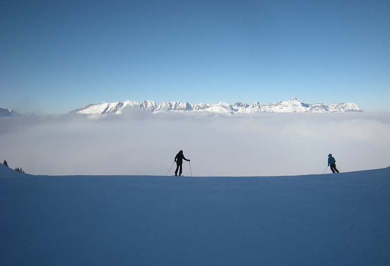 It's going to be cold in the inversion!, Saint Gervais