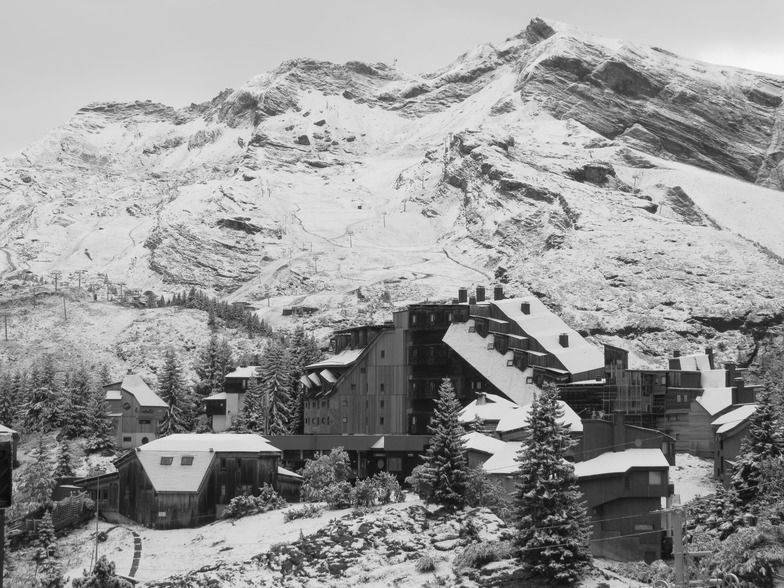 neige en été, Avoriaz