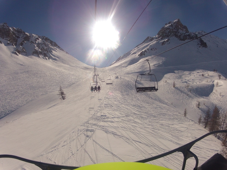 a perfect day on Monetier les bains, Serre Chevalier