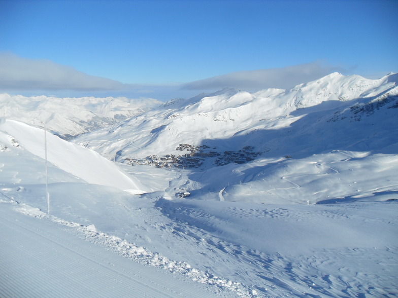 Val Thorens from Col de Rosael