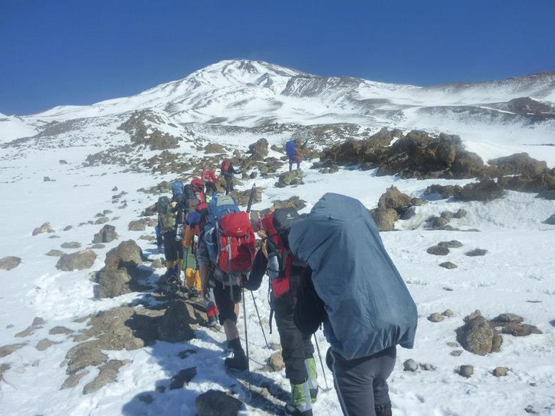 Ali   Saeidi   NeghabeKoohestaN, Mount Damavand