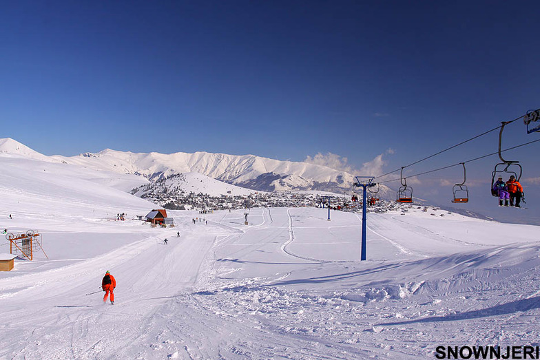 Easy run under blue skies, Popova Shapka