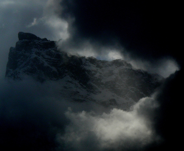 Heavy Storm Couds, Samoens