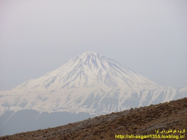 پیمایش مسیر از روستای هاشمک(ابسرد) تا روستای چنداب و بهرود (گرمسار)