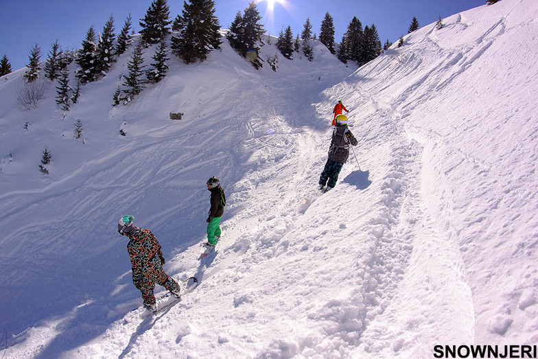 Off piste people, Popova Shapka