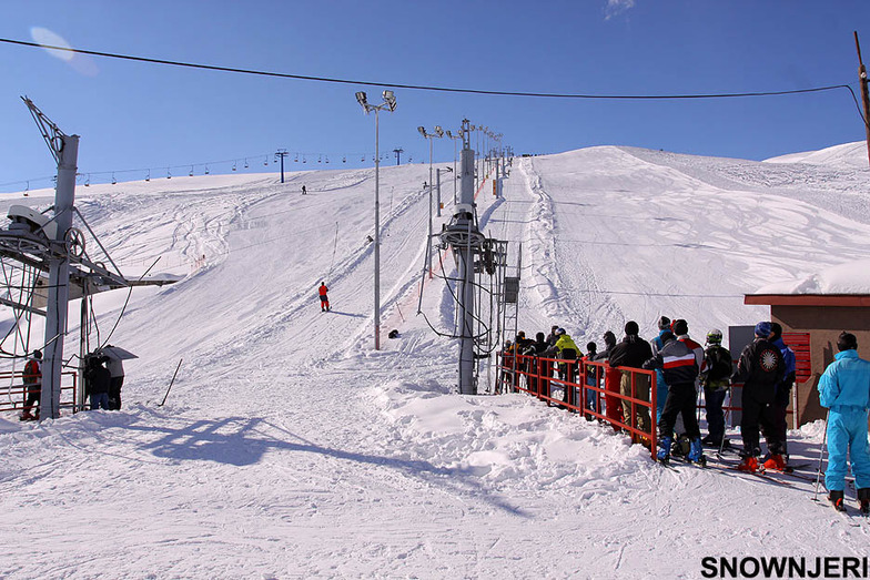 The lowest skilift, Popova Shapka