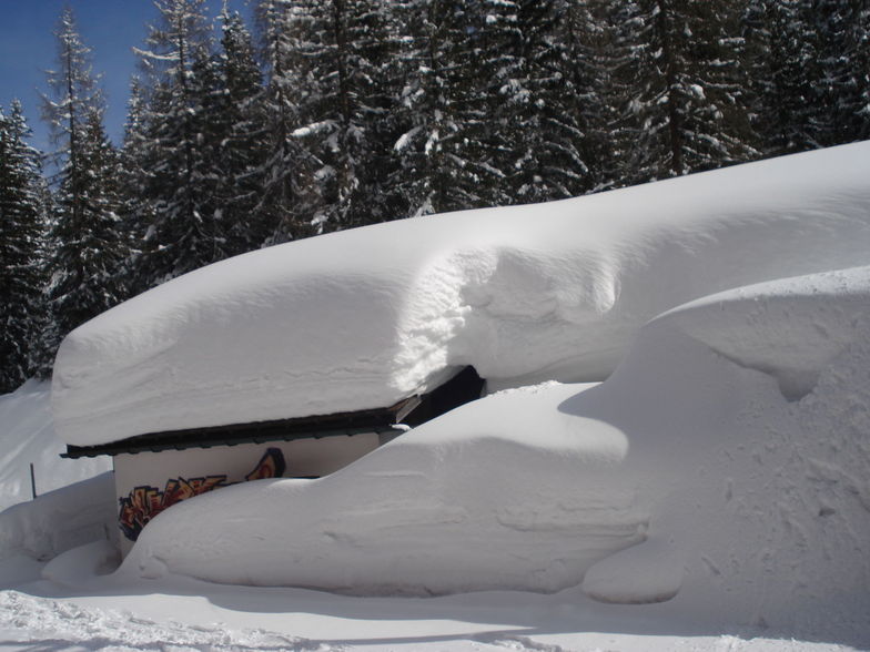 Winter in Laret near Davos