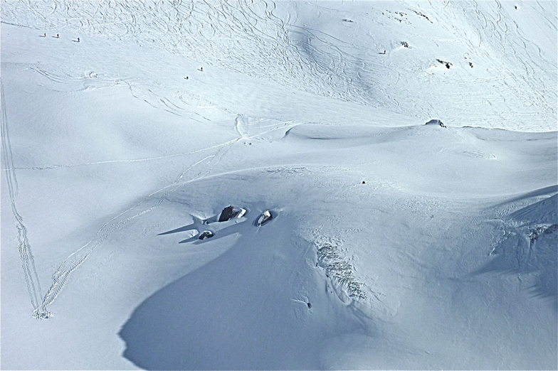 SKI RUN  PLAINE MORTE, Crans Montana