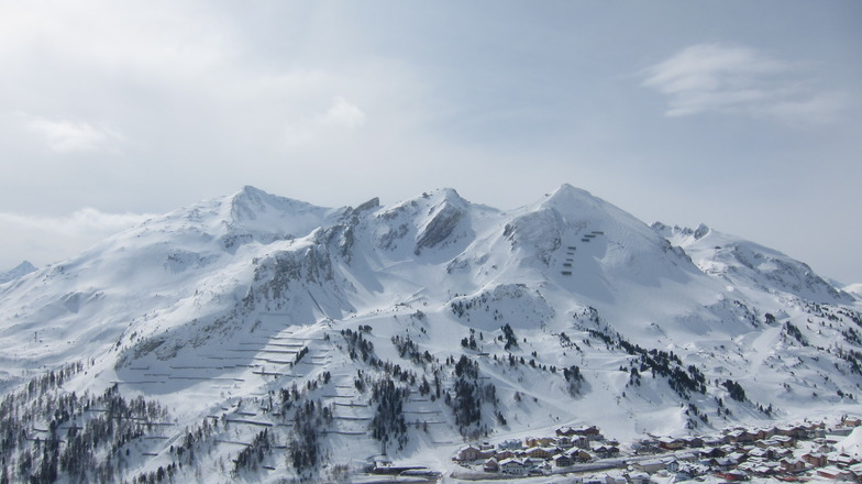 Fresh snow in March 2013, Obertauern