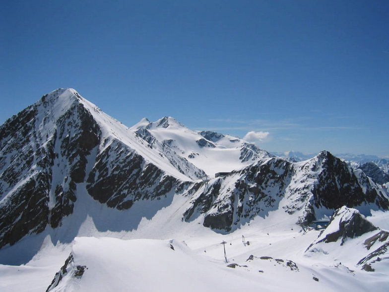 Stubai Glaciar mid June 2004, Stubai Glacier