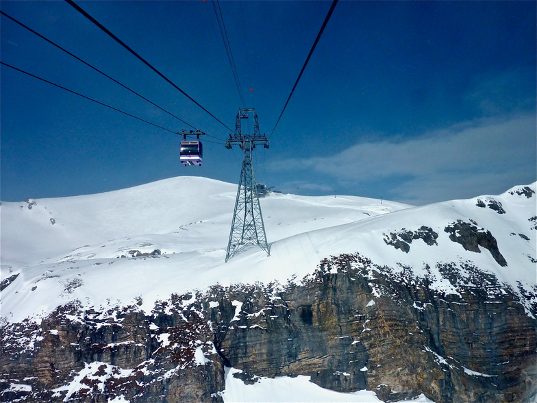 WAY UP to PLAINE MORTE, Crans Montana