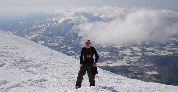 Standing on top of the world., Niseko Weiss