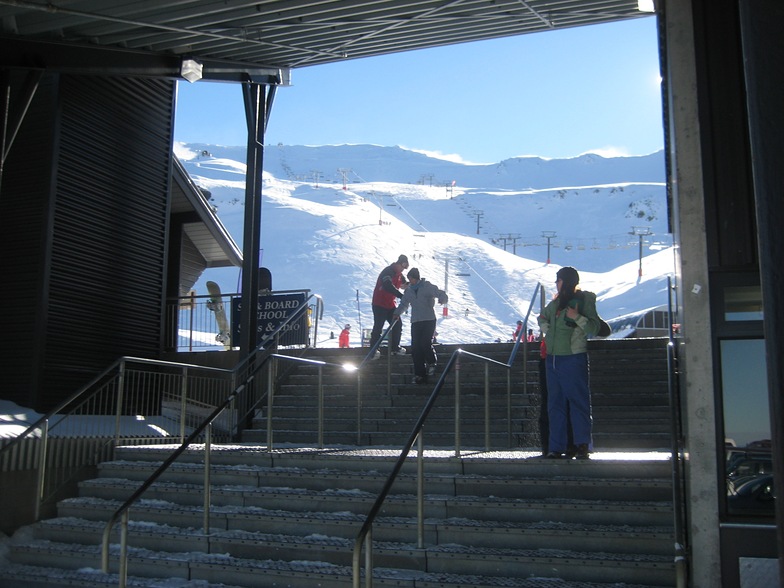 Sun after a big snowstorm, Mt Hutt