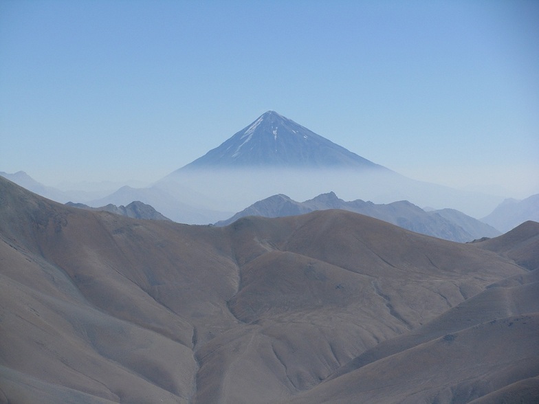 Damavand from Koloon Bastak peak, Mount Damavand