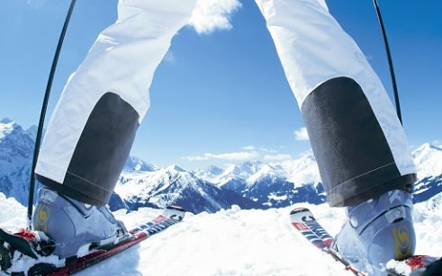 Skiing in MontGenevre, Montgenèvre (Vialattea)