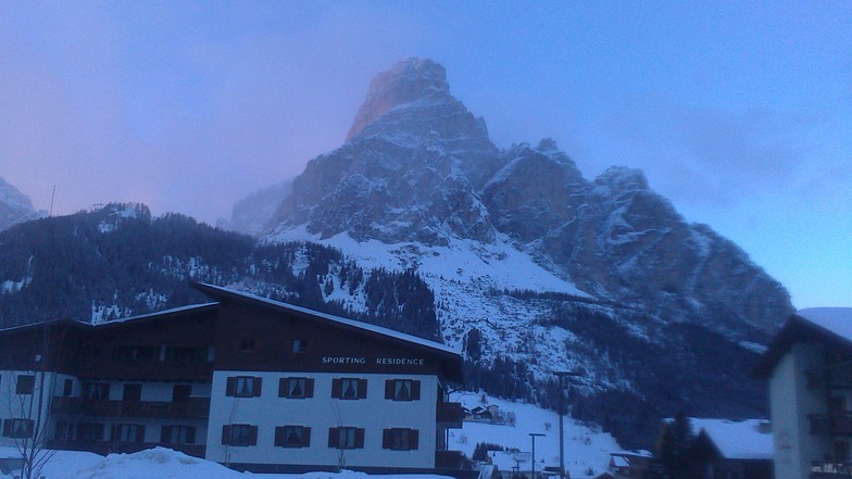 Sassongher from Corvara, Corvara (Alta Badia)