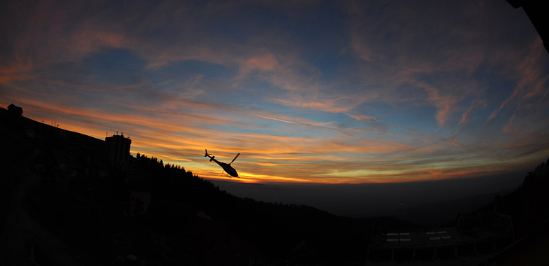 Sunset in Muntele Mic - Romania