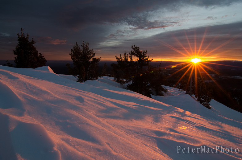 three minutes of glow..., Mt Bachelor