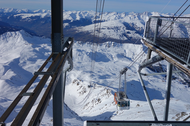 aiguile rouge, Les Arcs