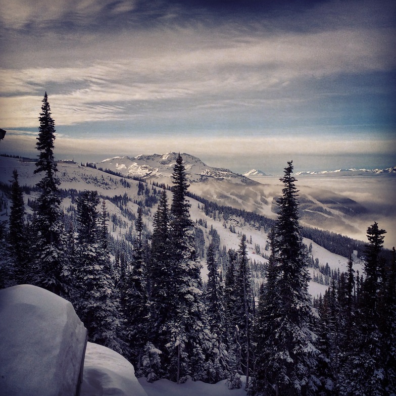 Crystal hut views, Whistler Blackcomb