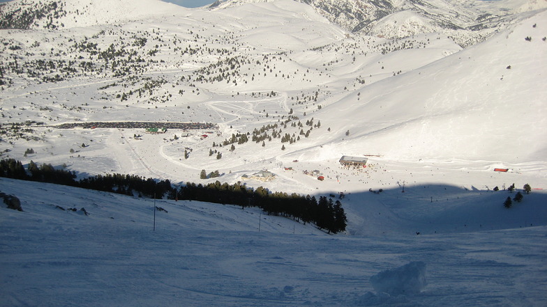 View from Antigoni top, Kalavryta Ski Resort