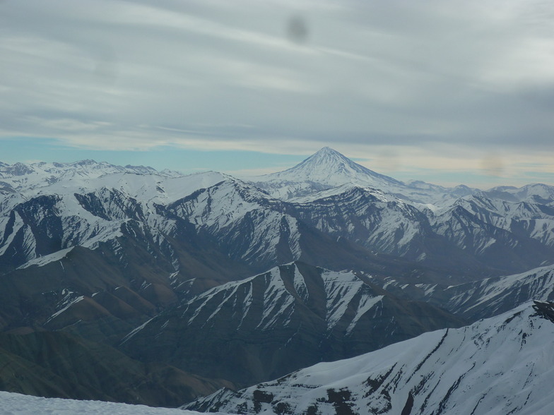 landscape of Dmavand fron The tochal peak