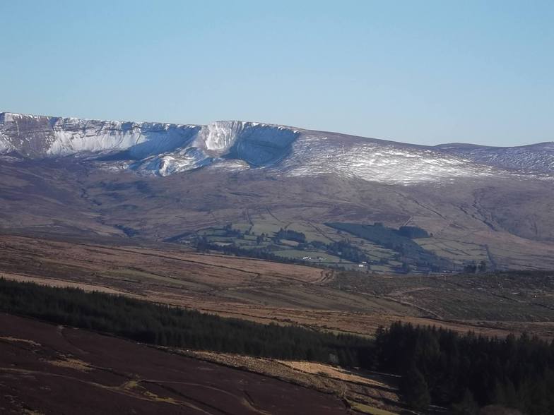 Coumfea West slope., Coumfea West (Comeragh Mts)