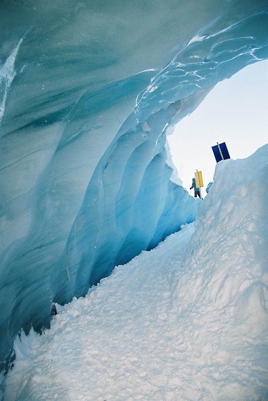 Ice Cave on Blackcomb, Whistler Blackcomb