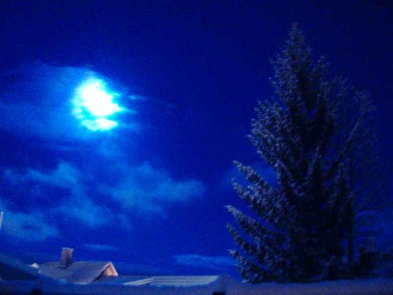 Moonlight after Snow