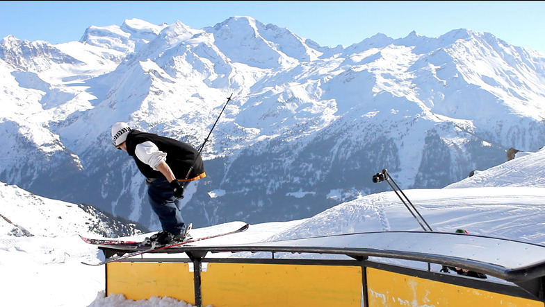 Yan Hardy Verbier snowpark