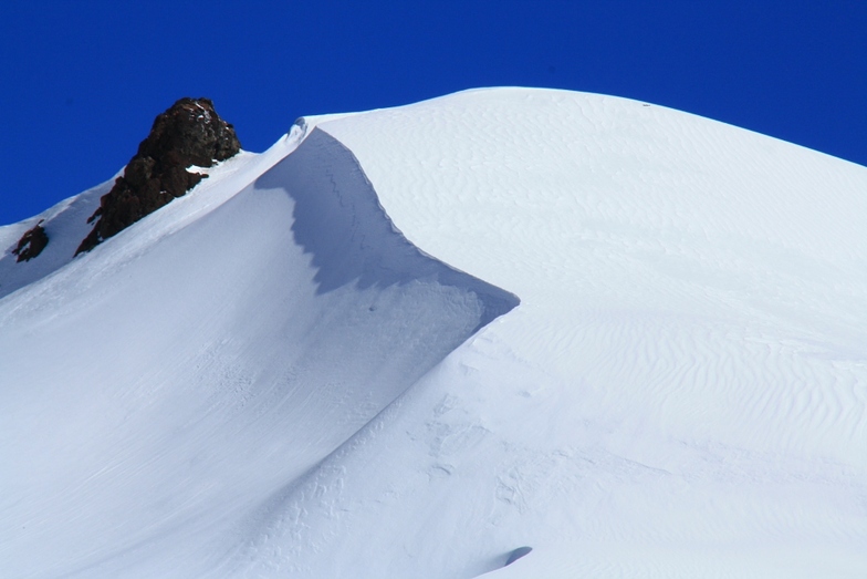 Ski touring en Corniza filo Sierra de las Coloradas, Corralco