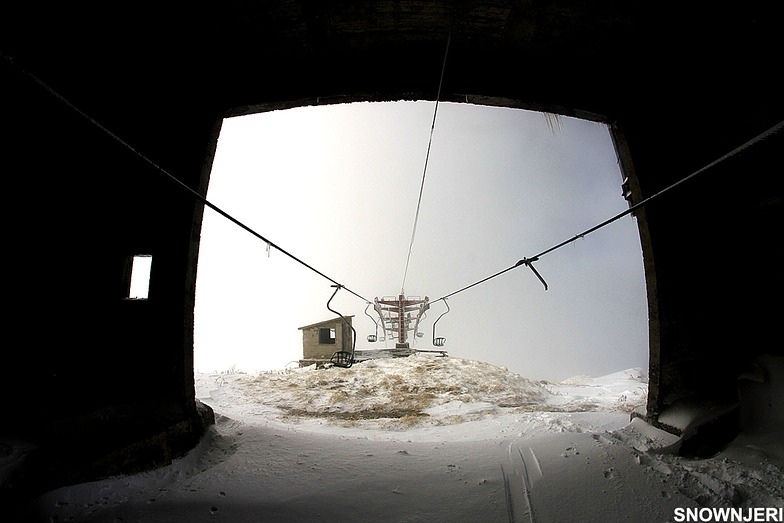 One seated lift, Brezovica