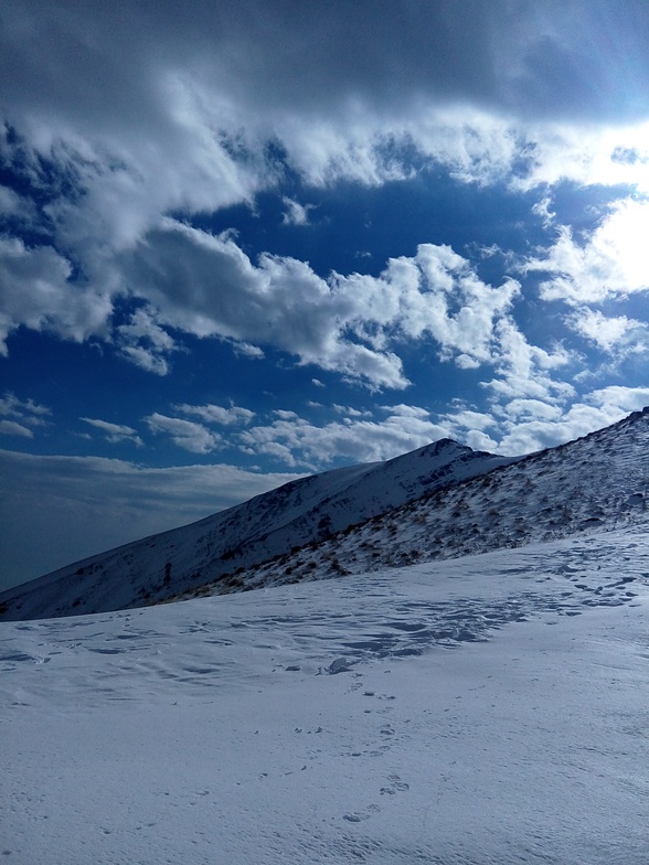 The route of Doskskh peak , Alvarez Iran, Tochal