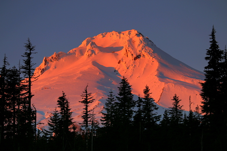 Mount Hood Sunset, Timberline