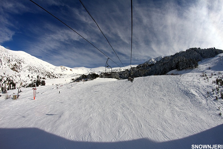 Skilift run situation, Brezovica