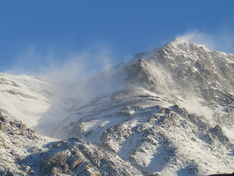 wind in mountains, Tochal