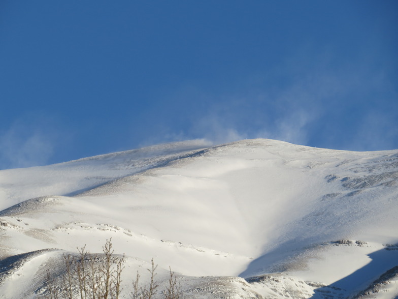 wind in mountains, Tochal