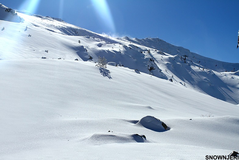 Fresh snow, Brezovica