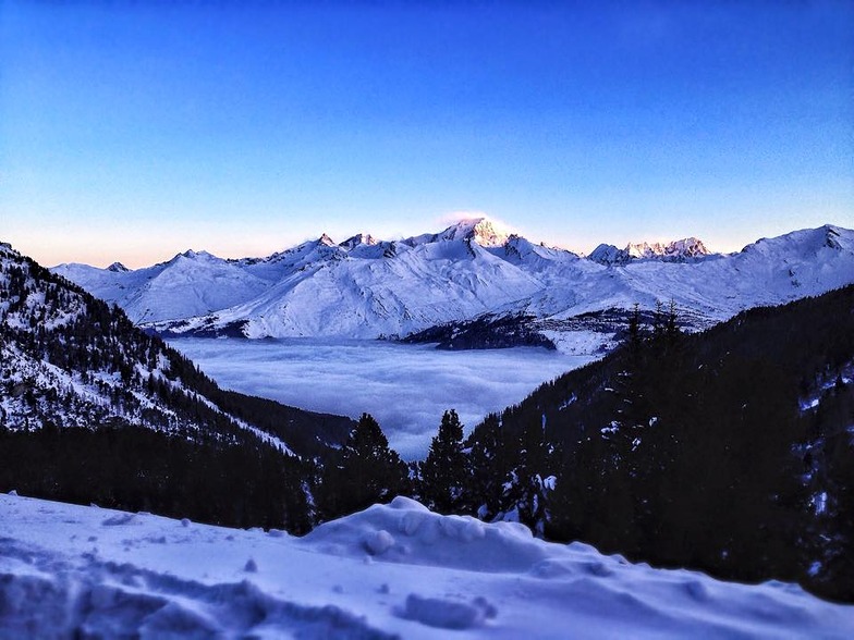 mont blanc, Les Arcs