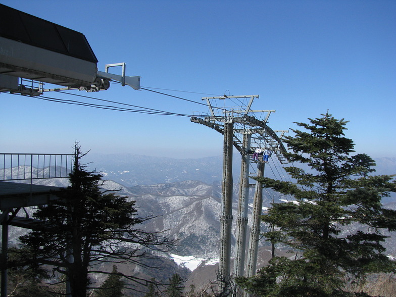 Yongpyong high chairlift, PyeongChang-Yongpyong