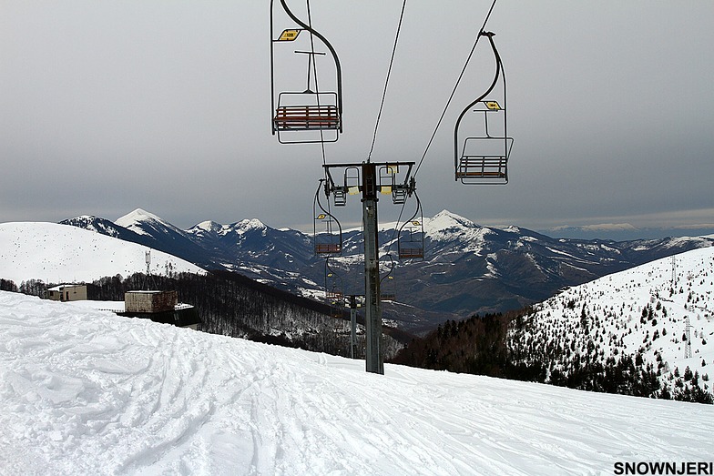 Old lift from 1985, Brezovica