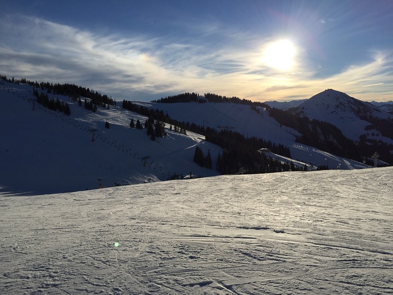 Late afternoon sun, Scheffau