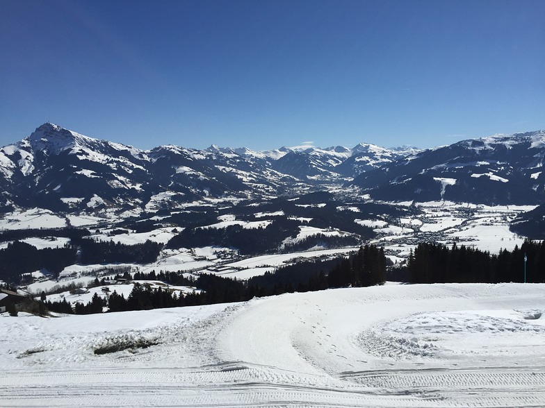 Looking towards Kitzbuhel from Going