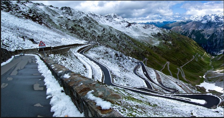 Road to Passo dello Stelvio, Passo Dello Stelvio Stilfserjoch