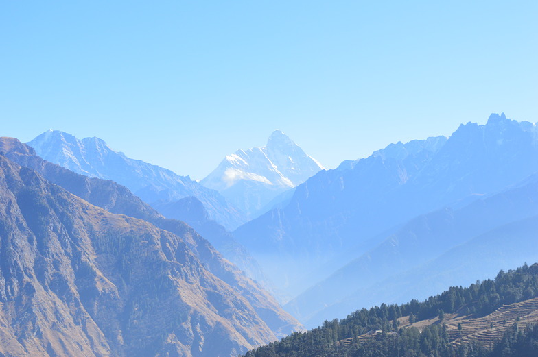 Nanda Devi from Auli Top