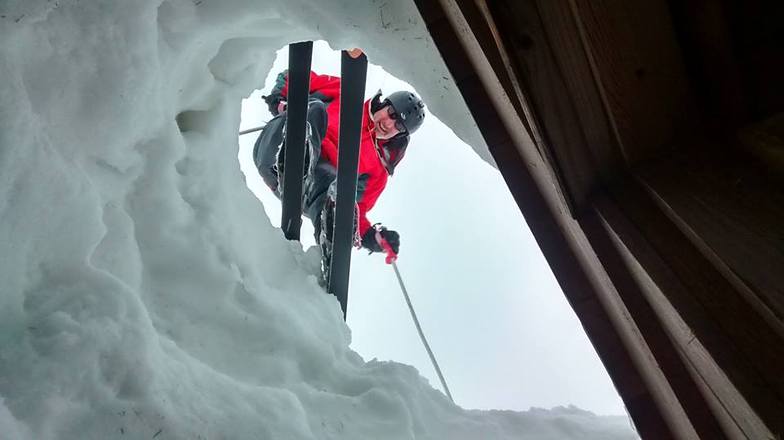 The view from the Powder Room, Raise (Lake District Ski