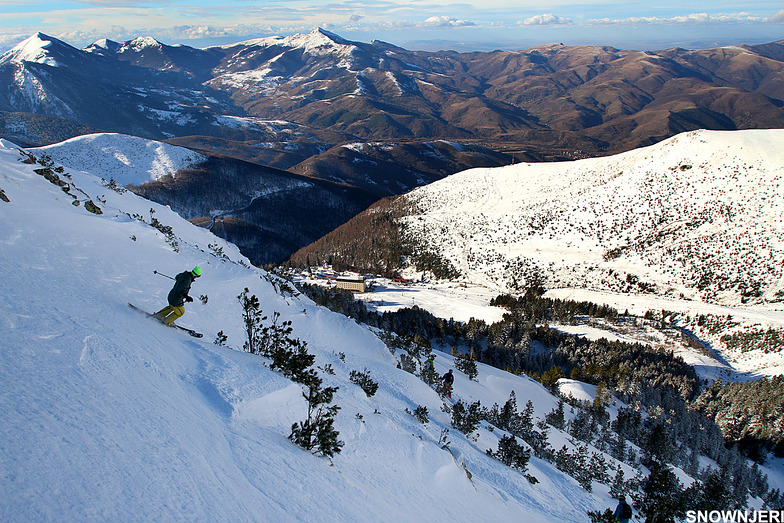 Steep descent on Orlovo / Foleja, Brezovica